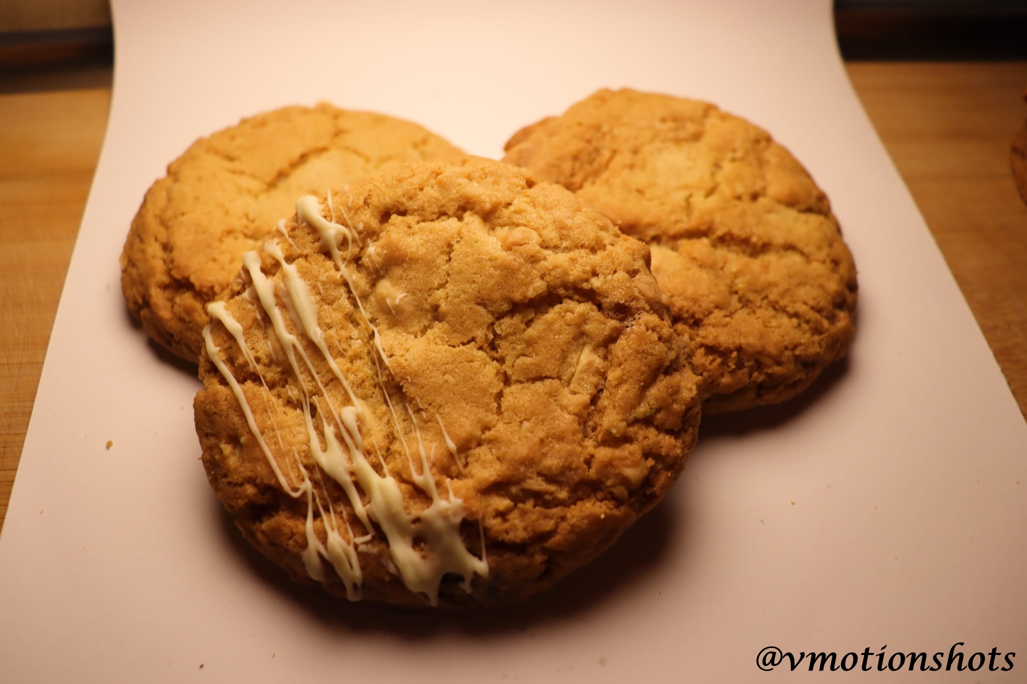 Macadamia-limoen cookies